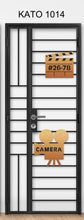 Load image into Gallery viewer, kato simplify laser cut mild steel gate 1014