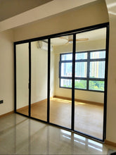 Load image into Gallery viewer, Mild steel glass door series - steel glass bi fold door 11 (Room Enclosure)