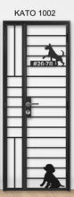 Load image into Gallery viewer, kato simplify laser cut mild steel gate 1002