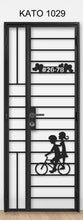 Load image into Gallery viewer, kato simplify laser cut mild steel gate 1029