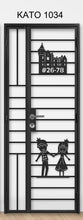Load image into Gallery viewer, kato simplify laser cut mild steel gate 1034