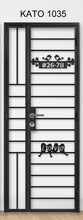 Load image into Gallery viewer, kato simplify laser cut mild steel gate 1035