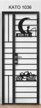 Load image into Gallery viewer, kato simplify laser cut mild steel gate 1036