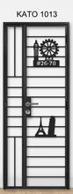 Load image into Gallery viewer, kato simplify laser cut mild steel gate 1013