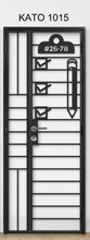 Load image into Gallery viewer, kato simplify laser cut mild steel gate 1015