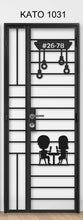Load image into Gallery viewer, kato simplify laser cut mild steel gate 1031
