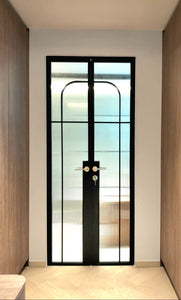 Mild steel glass door series 14