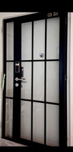 Load image into Gallery viewer, Mild steel glass door series 17 - Single Panel Swing Glass Gate
