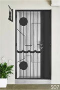 mild steel gate S series S07 - Modern & Minimalist
