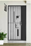 mild steel gate S series S09 - Modern & Minimalist