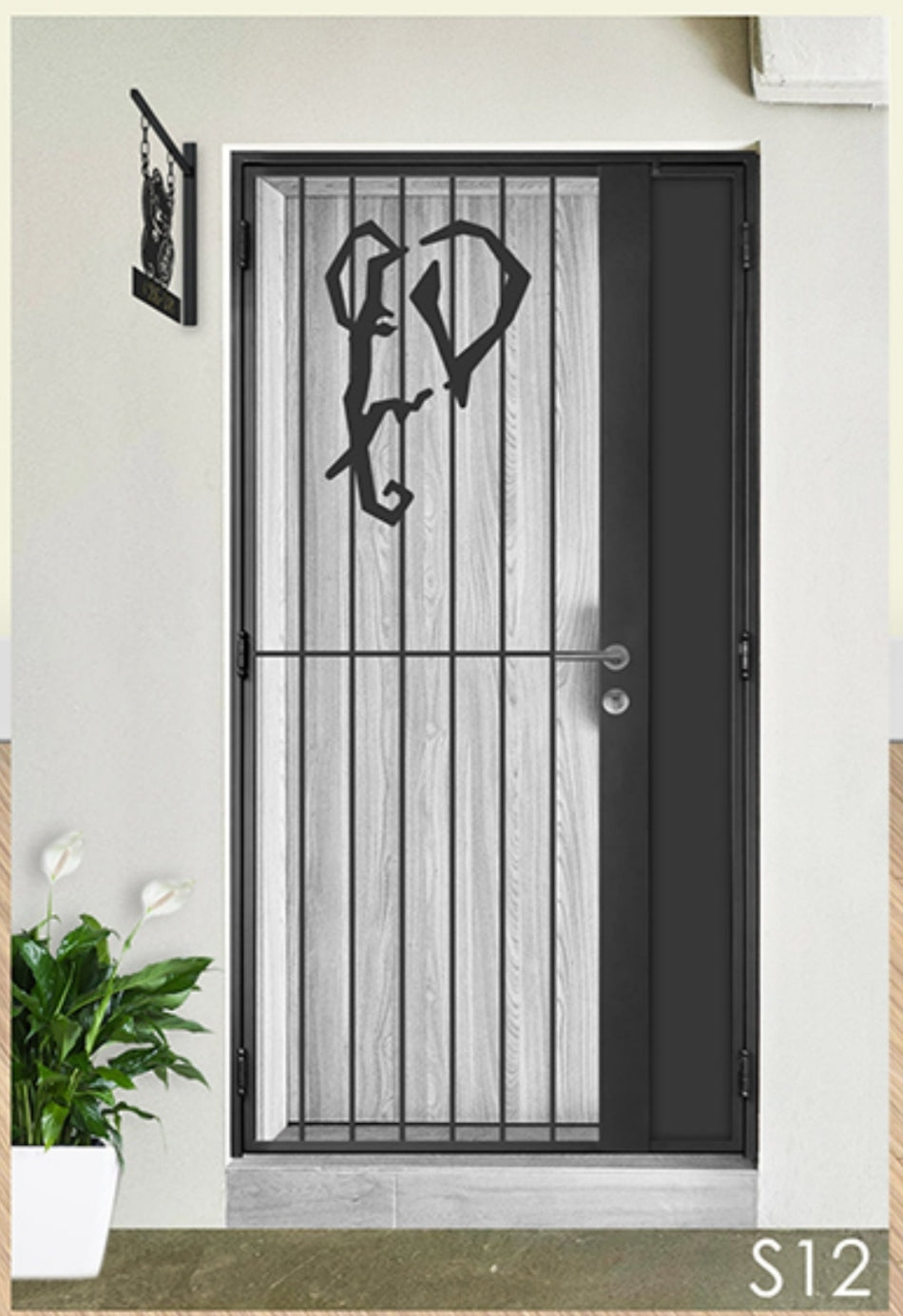 mild steel gate S series S12 (animal)