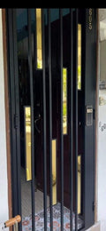 mild steel gate 1 (24K Gold Series) - Modern & Minimalist