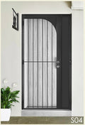 mild steel gate S series S04 - Modern & Minimalist