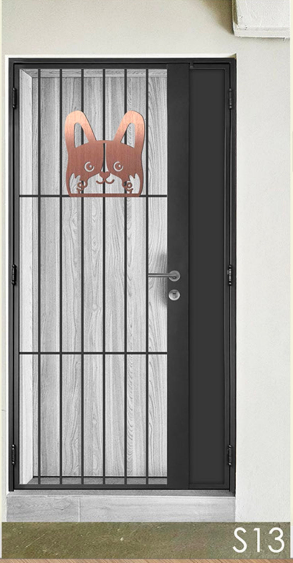 mild steel gate S series S13 (animal)
