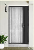 mild steel gate S series S02 - Modern & Minimalist