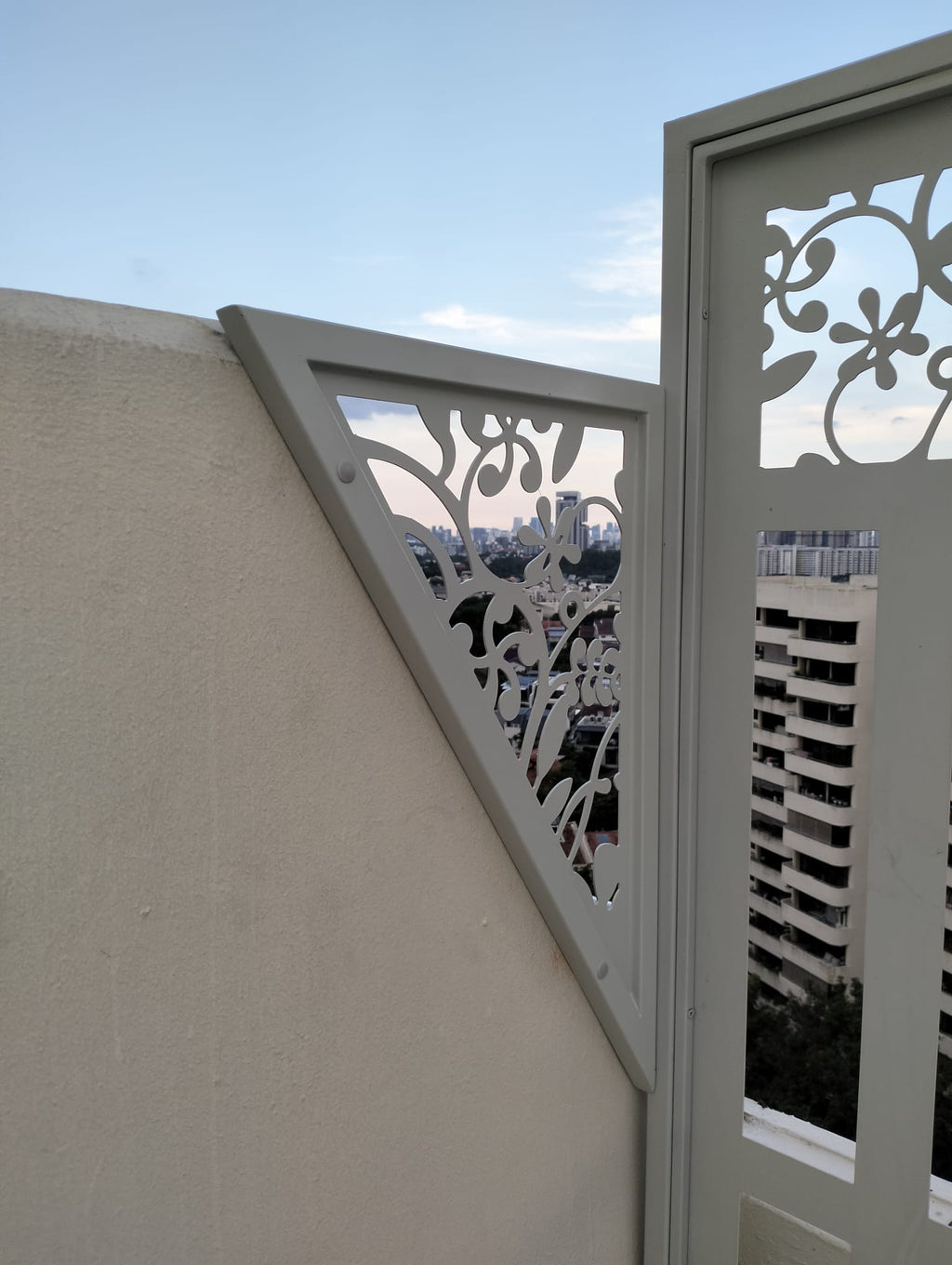 KATO Laser Cut Rooftop Railing | Holland Completed Project | STEELDIOS