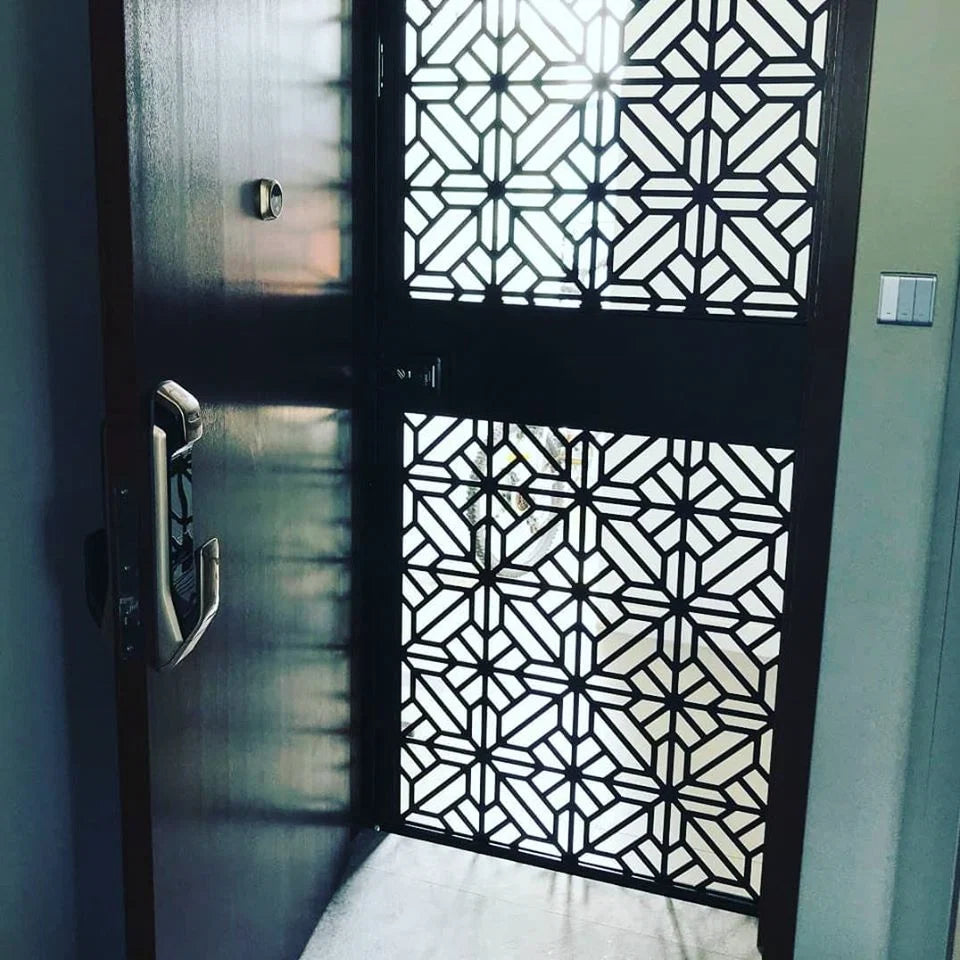 Mild Steel Laser Cut Gate Designs | Projects Reference | STEELDIOS
