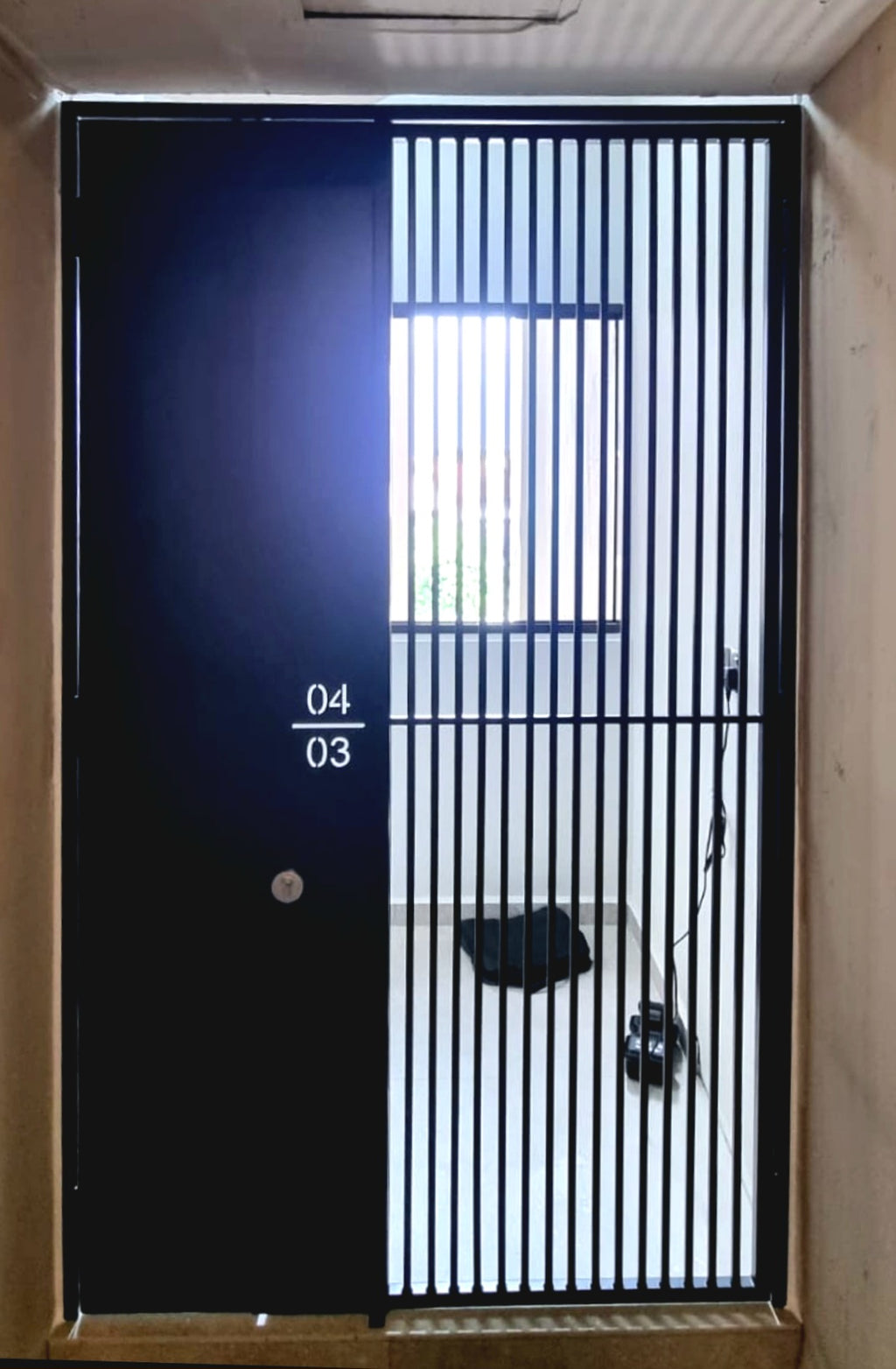 mild steel gate 6 (Compact vertical)