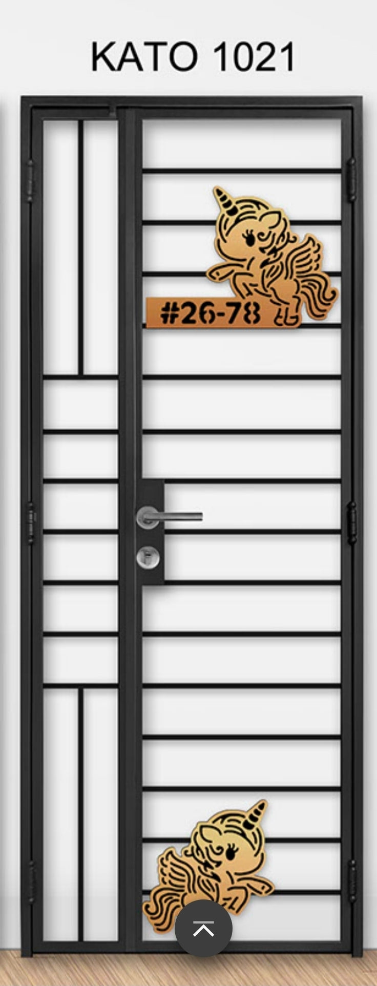 kato simplify laser cut mild steel gate 1021 (Theme and lifestyle)