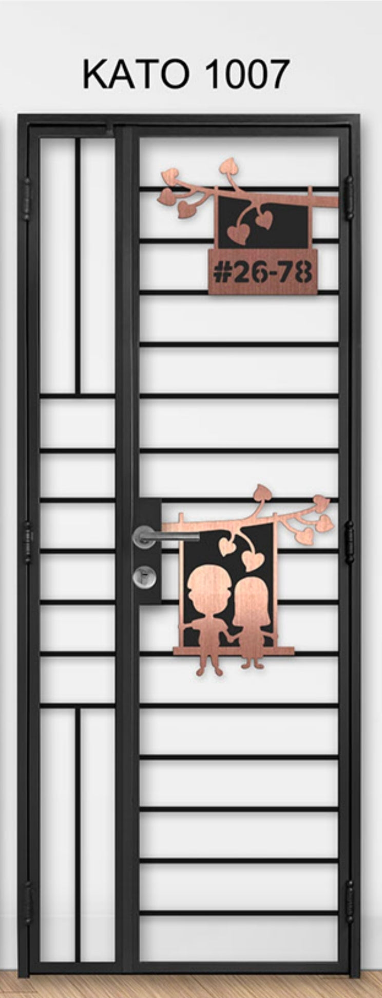 kato simplify laser cut mild steel gate 1007 (Theme and lifestyle)