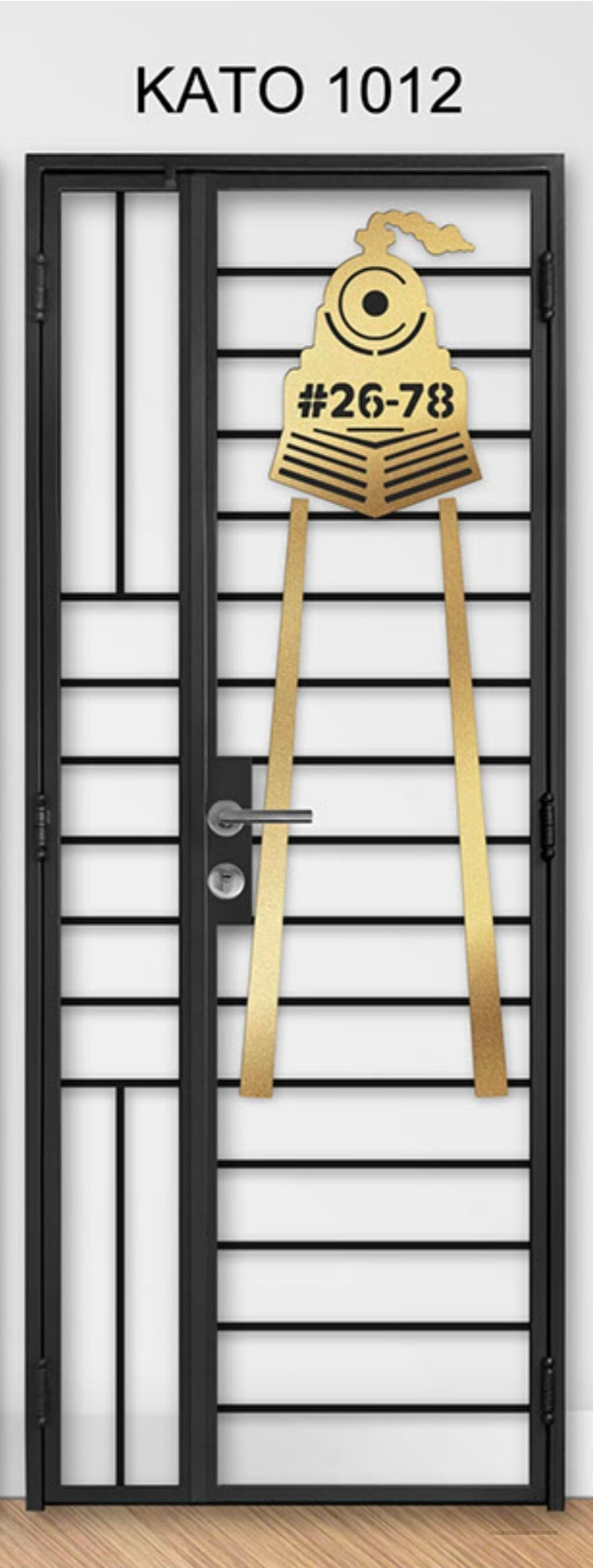 kato simplify laser cut mild steel gate 1012 (Theme and lifestyle)