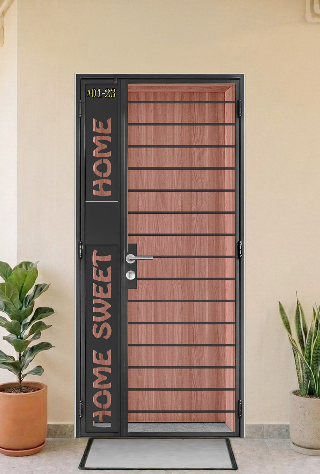 mild steel gate 31 - Modern & Minimalist