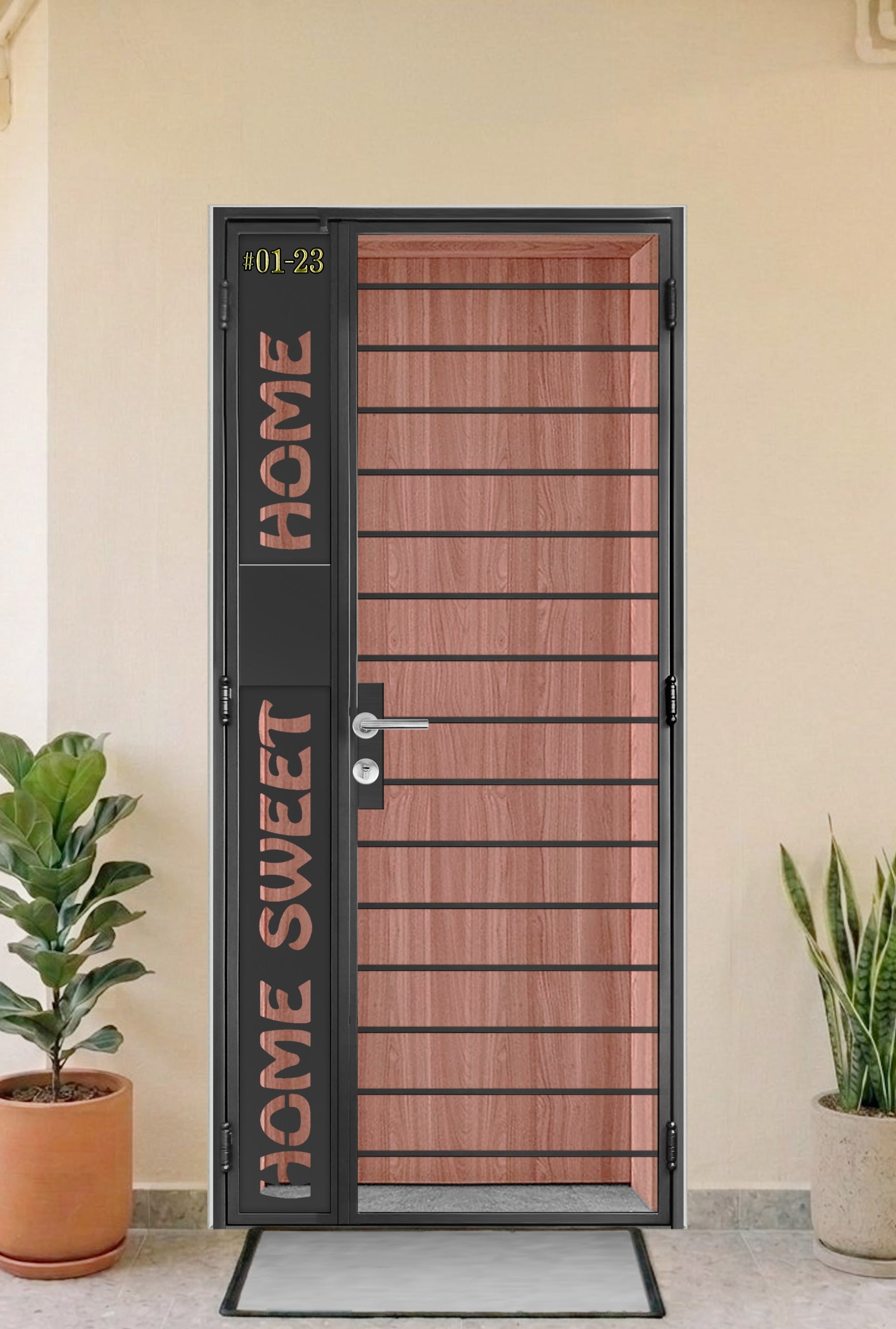mild steel gate 31 - Modern & Minimalist
