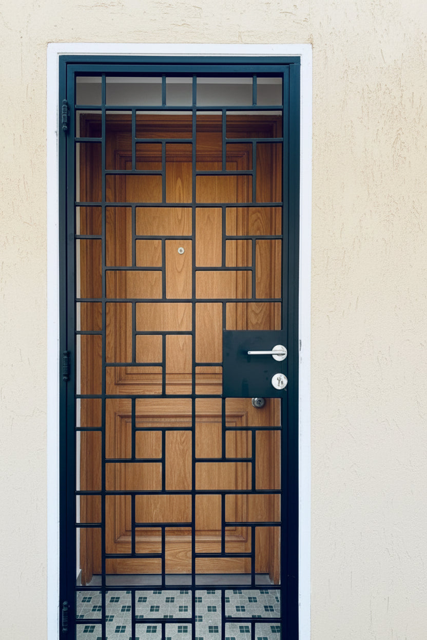 Mild Steel Retro Gate Series 7