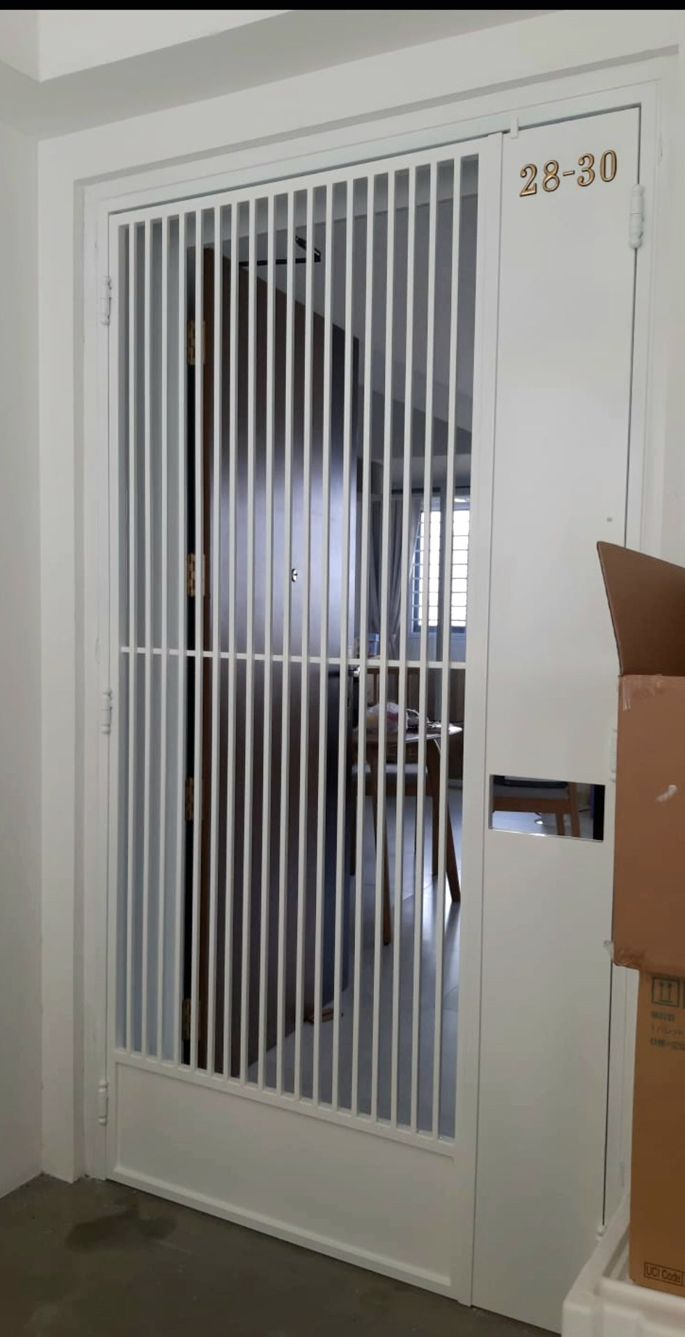 mild steel gate 6 (Compact vertical)