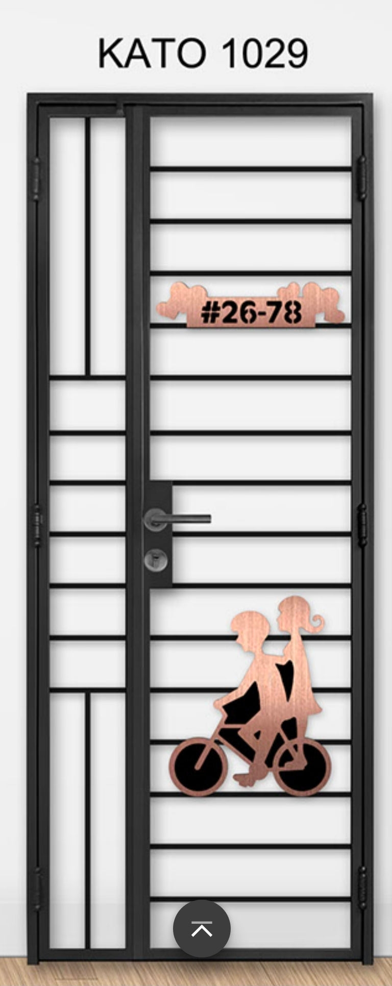 kato simplify laser cut mild steel gate 1029 (Theme and lifestyle)
