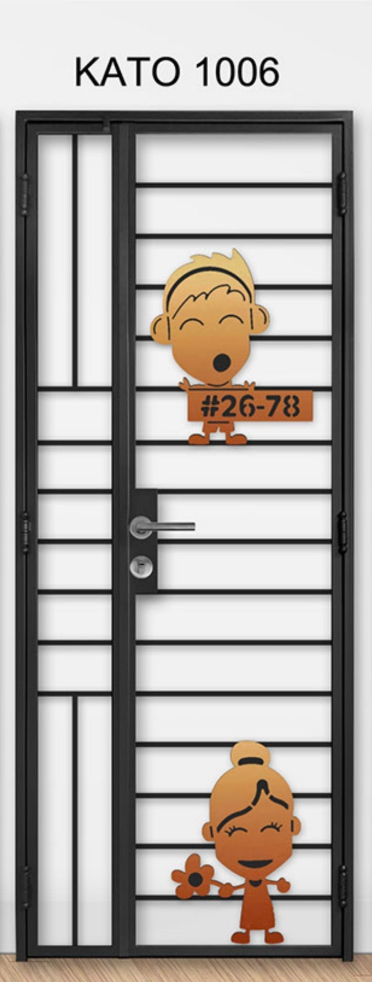 kato simplify laser cut mild steel gate 1006 (Theme and lifestyle)