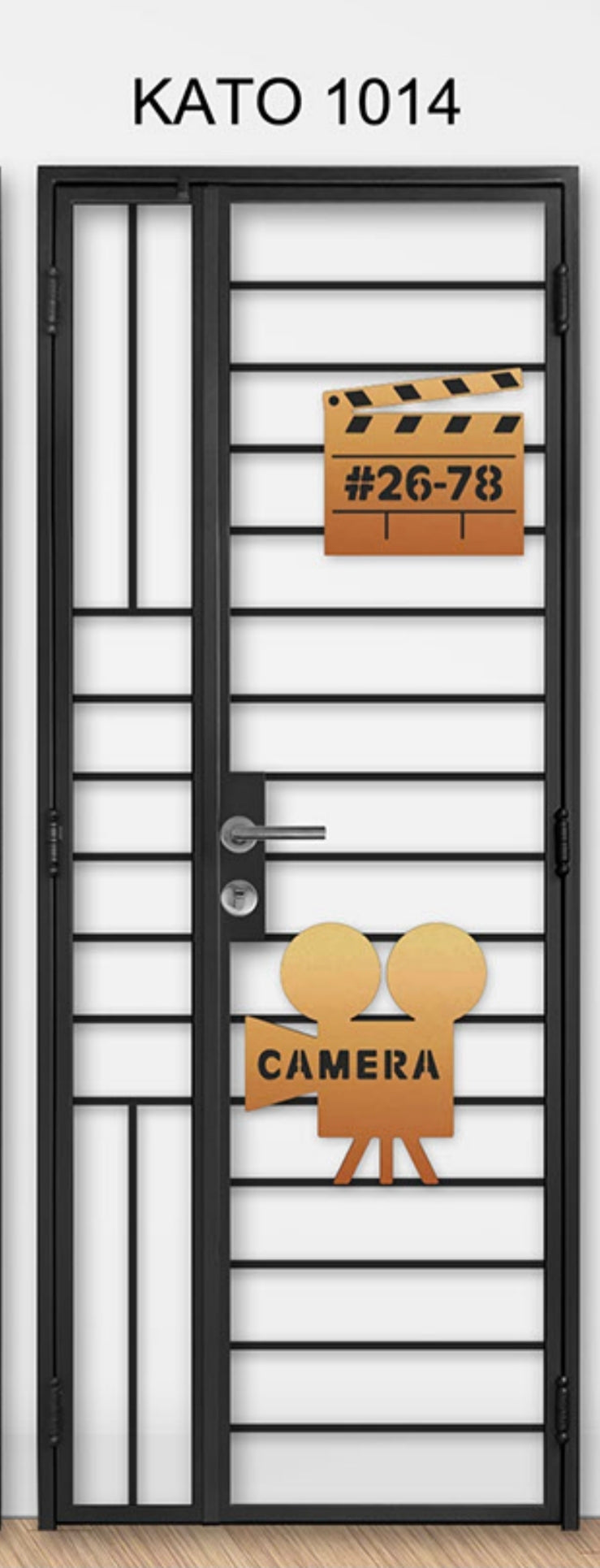kato simplify laser cut mild steel gate 1014 (Theme and lifestyle)