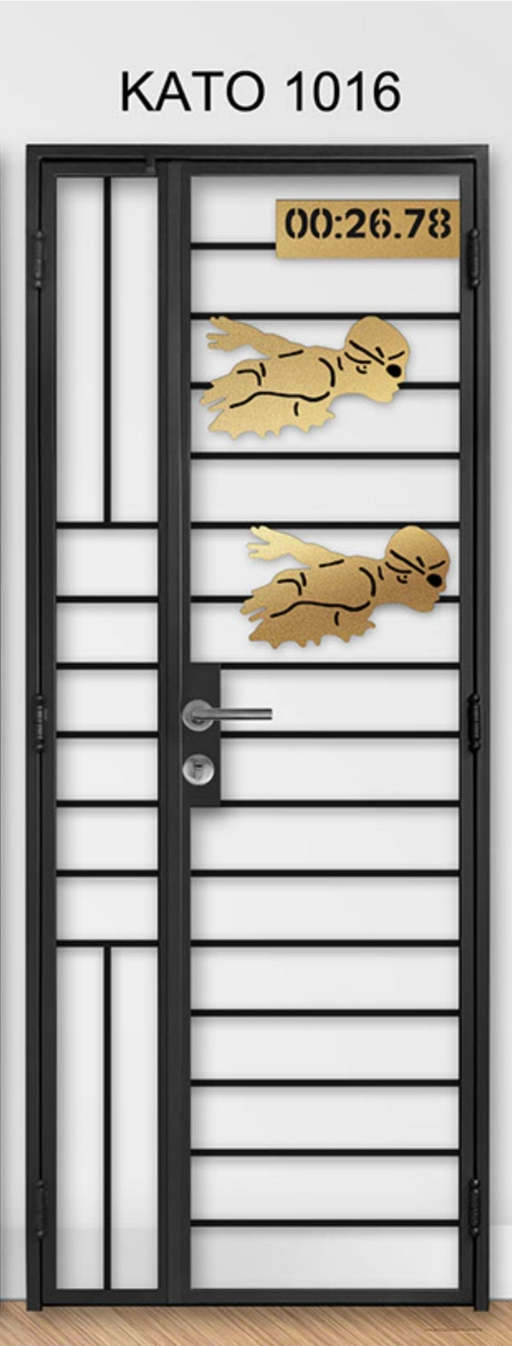 kato simplify laser cut mild steel gate 1016 (Theme and lifestyle)