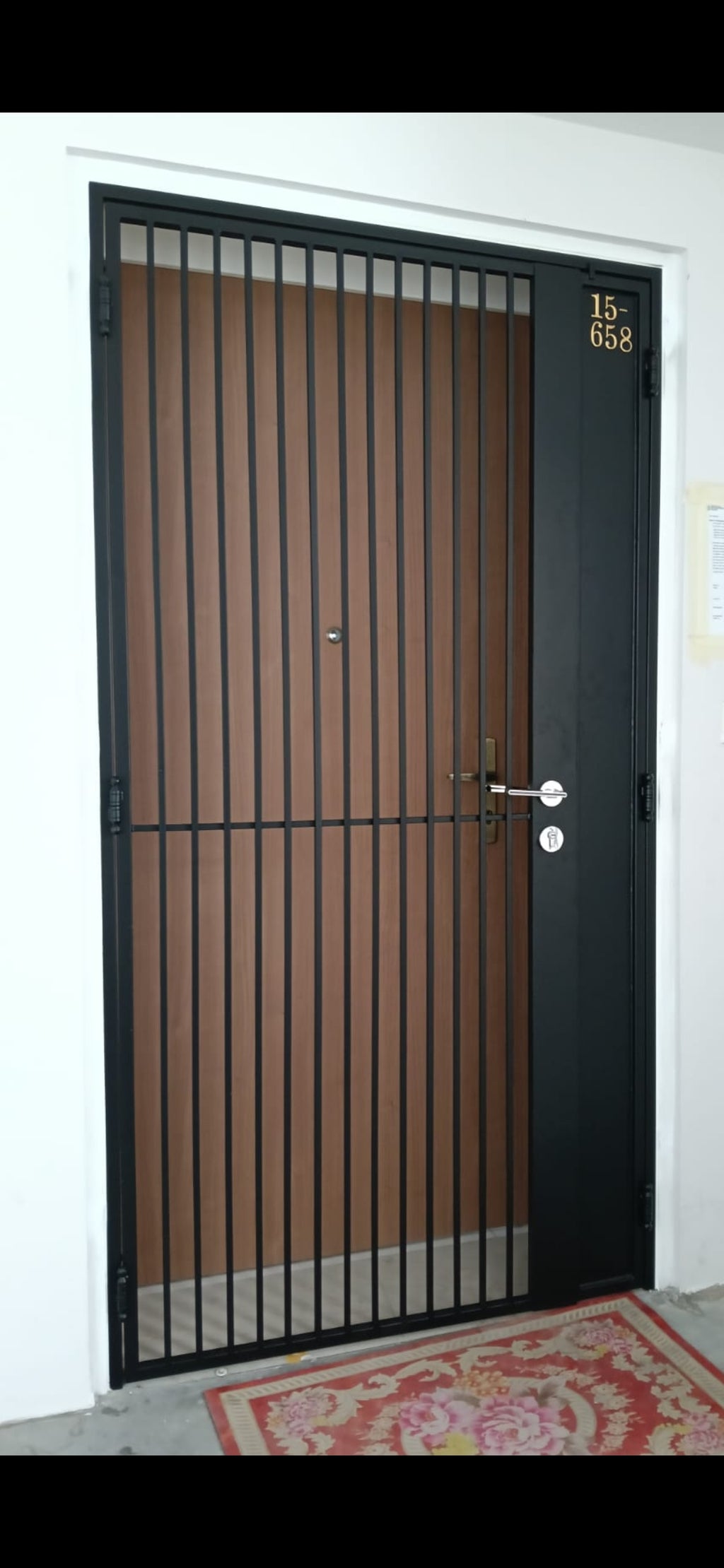 mild steel gate 6 (Compact vertical)