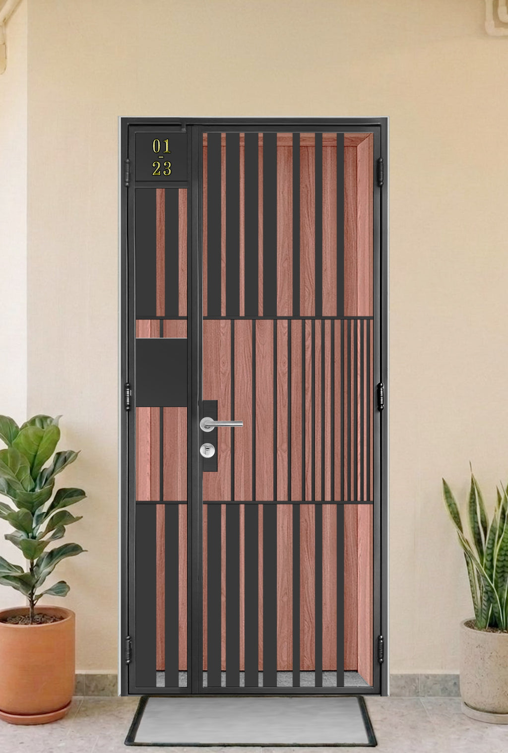 mild steel gate 29 - Modern & Minimalist