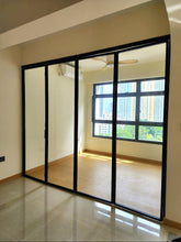 Load image into Gallery viewer, Mild steel glass door series - steel glass bi fold door 11 (Room Enclosure)
