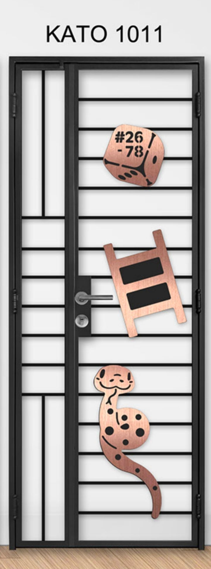 kato simplify laser cut mild steel gate 1011 (Theme and lifestyle)