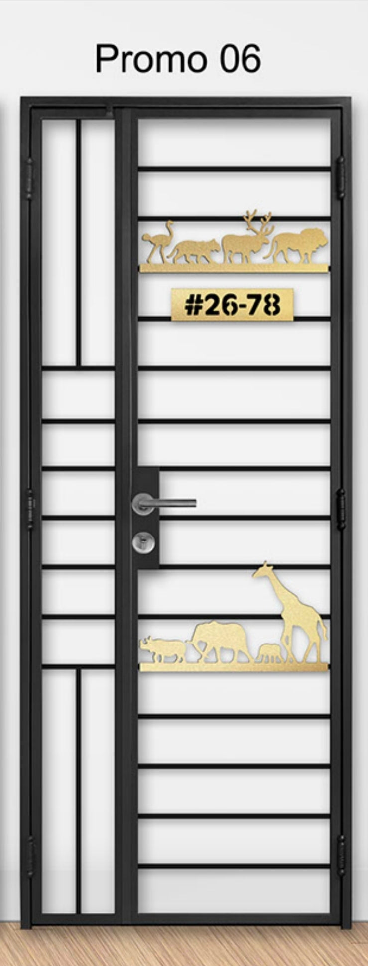 KATO Simplify Pro 06 Mild Steel Gate – Animal Design