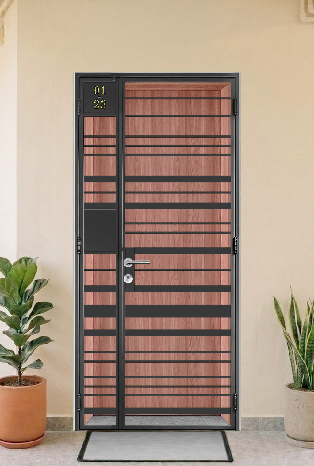 mild steel gate 23 - Modern & Minimalist