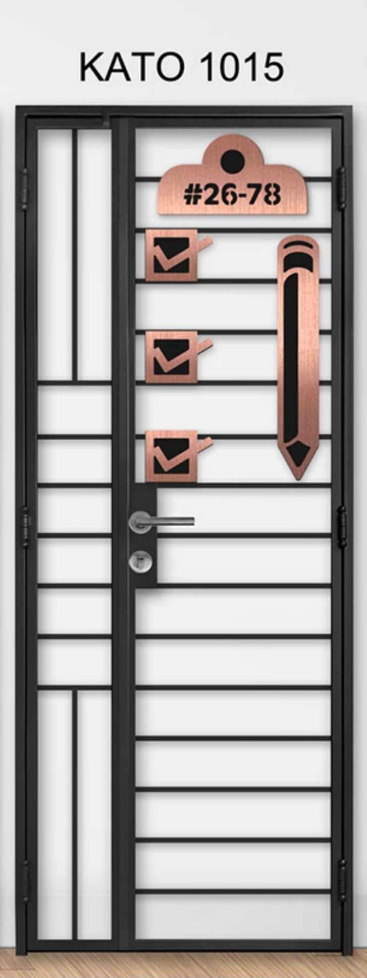 kato simplify laser cut mild steel gate 1015 (Theme and lifestyle)