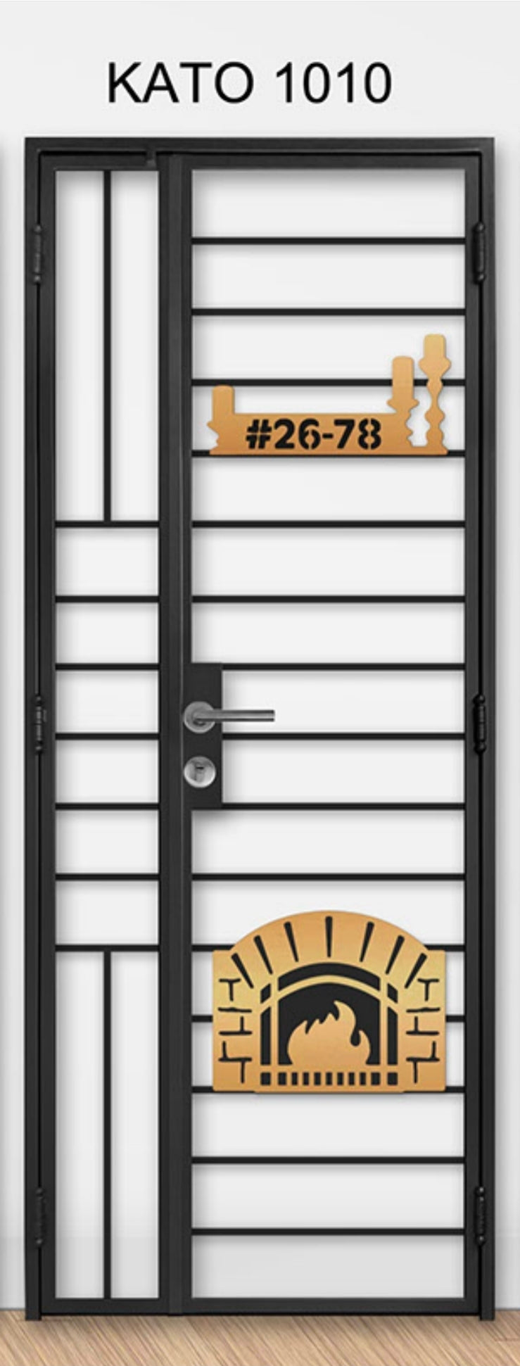 kato simplify laser cut mild steel gate 1010 (Theme and lifestyle)