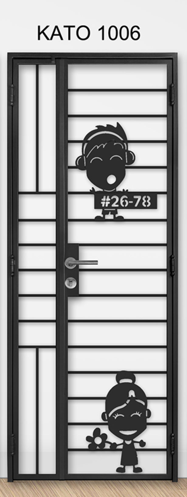 kato simplify laser cut mild steel gate 1006 (Theme and lifestyle)