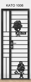 kato simplify laser cut mild steel gate 1006 (Theme and lifestyle)