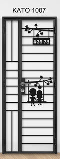 kato simplify laser cut mild steel gate 1007 (Theme and lifestyle)