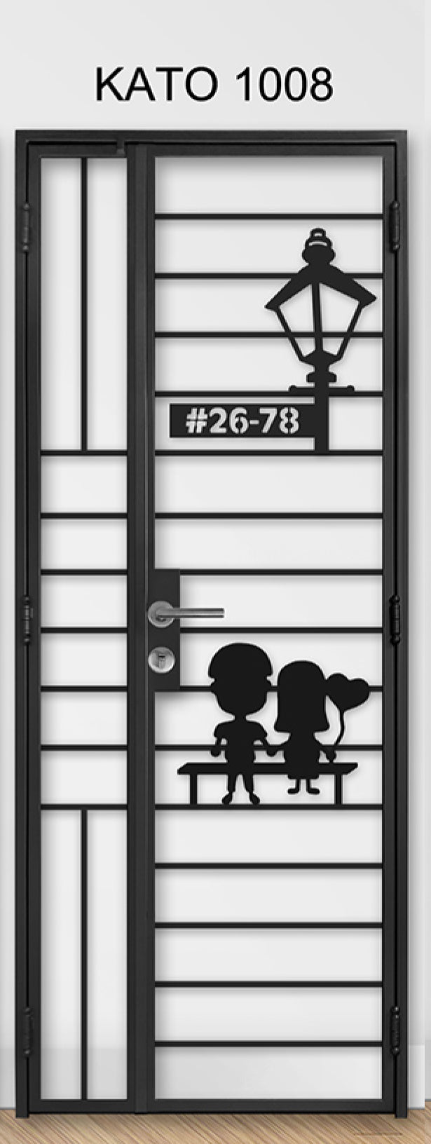 kato simplify laser cut mild steel gate 1008 (Theme and lifestyle)