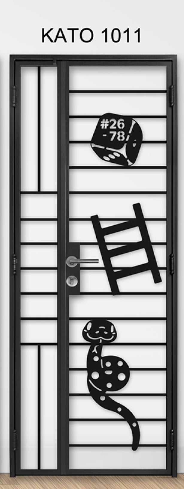 kato simplify laser cut mild steel gate 1011 (Theme and lifestyle)