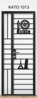 kato simplify laser cut mild steel gate 1013 (Theme and lifestyle)