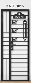 kato simplify laser cut mild steel gate 1015 (Theme and lifestyle)