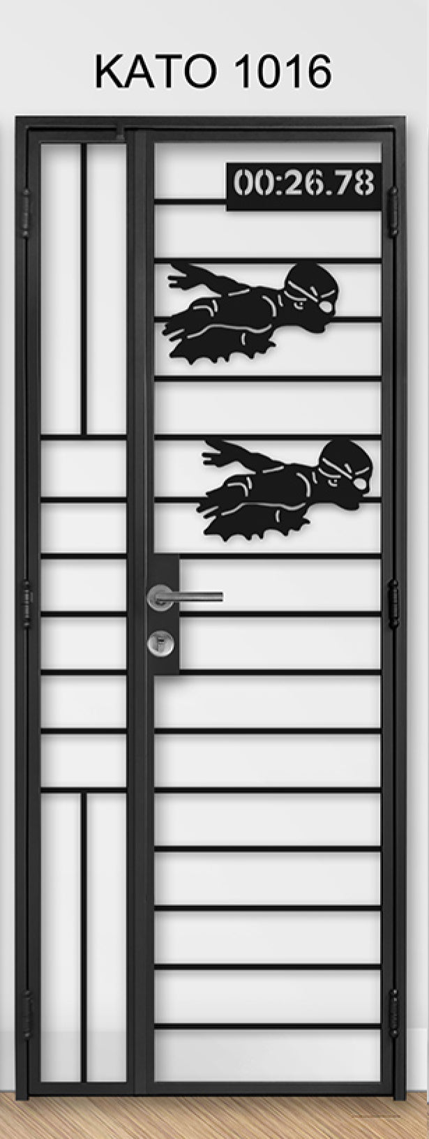 kato simplify laser cut mild steel gate 1016 (Theme and lifestyle)