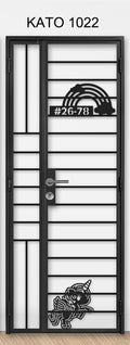 kato simplify laser cut mild steel gate 1022 (Theme and lifestyle)
